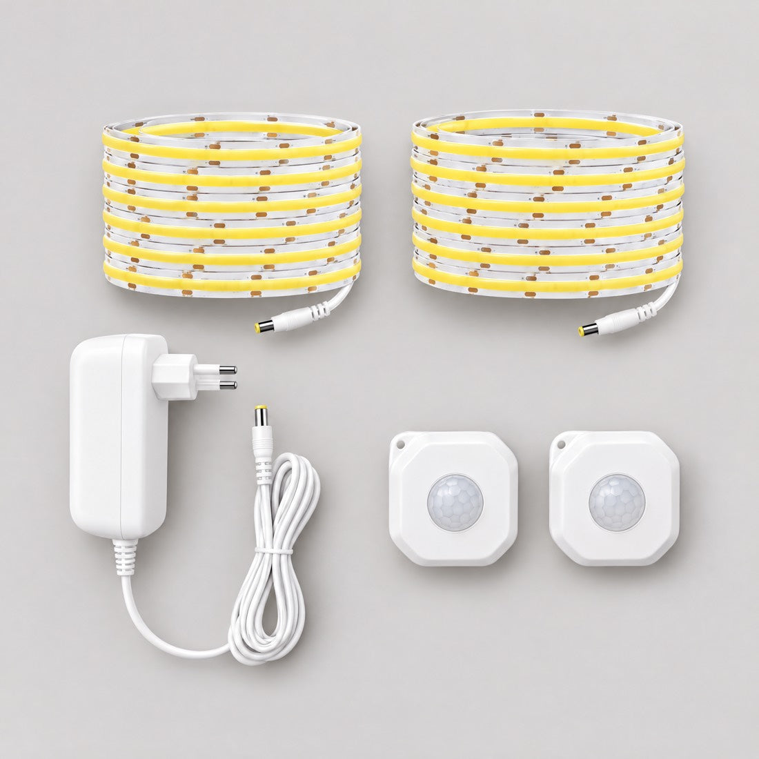 Contenido del kit de luz bajo la cama