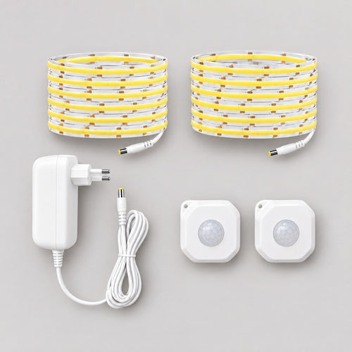 Contenido del kit de luz bajo la cama